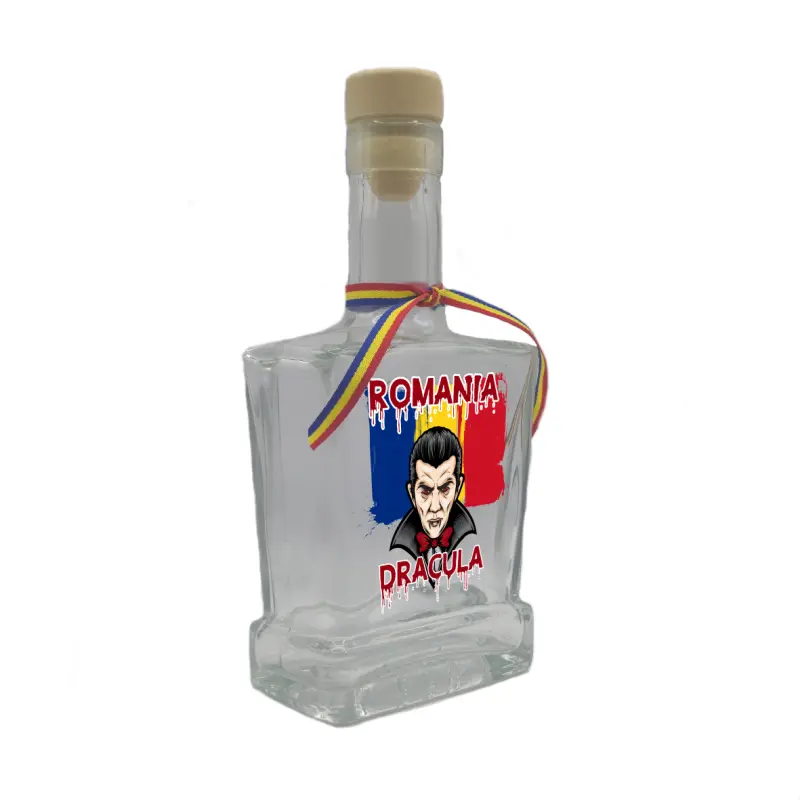 Dracula romania, sticla cu mesaj plata, 250 ml, model divgs179 25